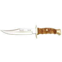 Muela Bowie 16 Fishing Hunting Knife | Olive Wood Handle YMBW16OL