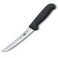 Victorinox Fibrox Curved Wide Butcher Boning 15cm Knife Black | 5.6503.15 