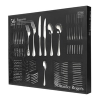 Stanley Rogers Baguette 56 Piece Stainless Steel Cutlery Set | 56pc