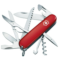 Victorinox Swiss Army Huntsman Pocket Knife - Red 