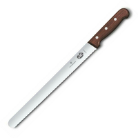 Victorinox Serrated Slicing Carving 36cm Knife | Rosewood Handle 5.4230.36