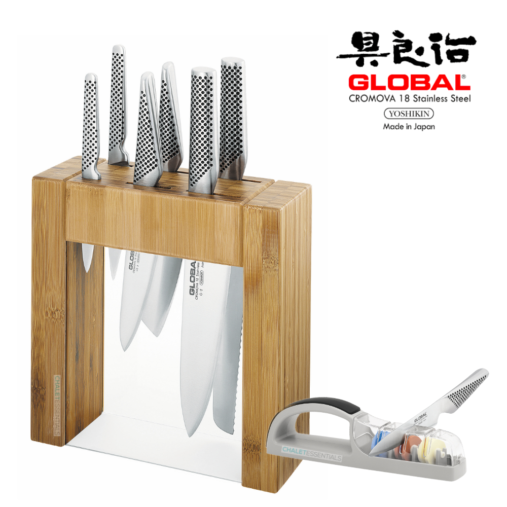 ikasu knife block 7 piece