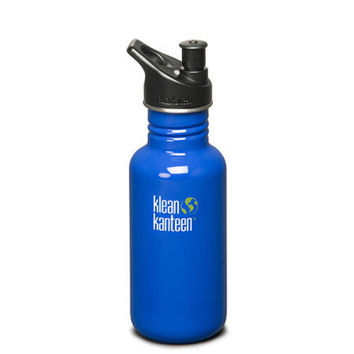 KLEAN KANTEEN ORIGINAL CLASSIC 18oz 532ml Ocean Blue BPA FREE WATER ...