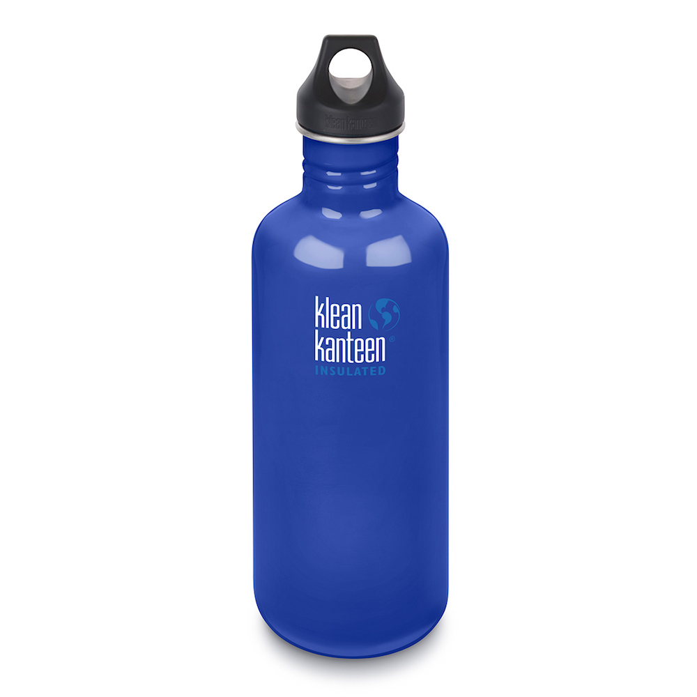 New Classic KLEAN KANTEEN 40oz 1182 COASTAL WATERS BPA Free Water ...