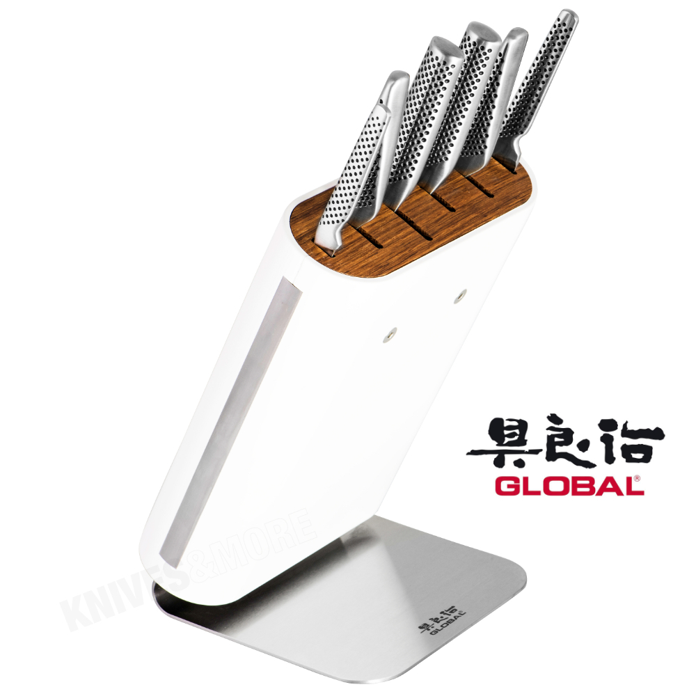 Global Zeitaku Knife Block 7 Pc Set