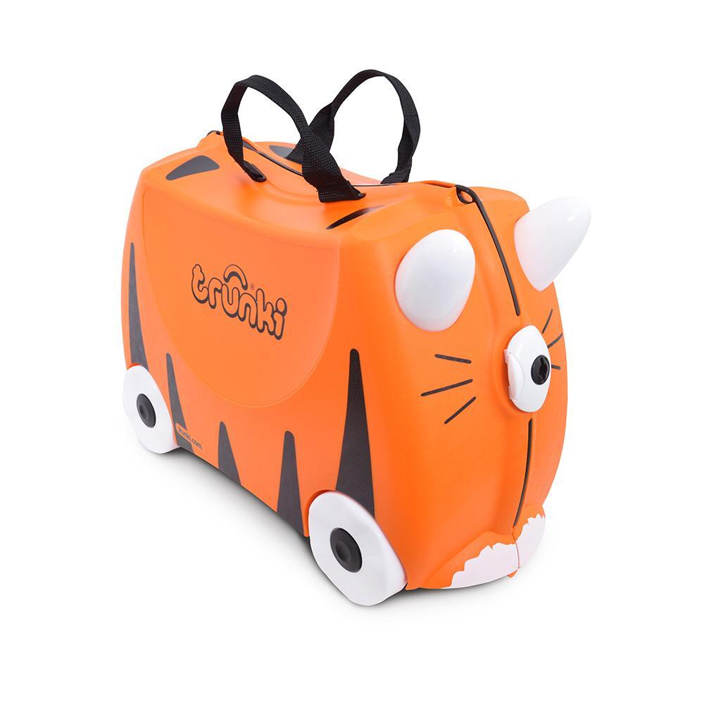 trunki tiger ride on suitcase