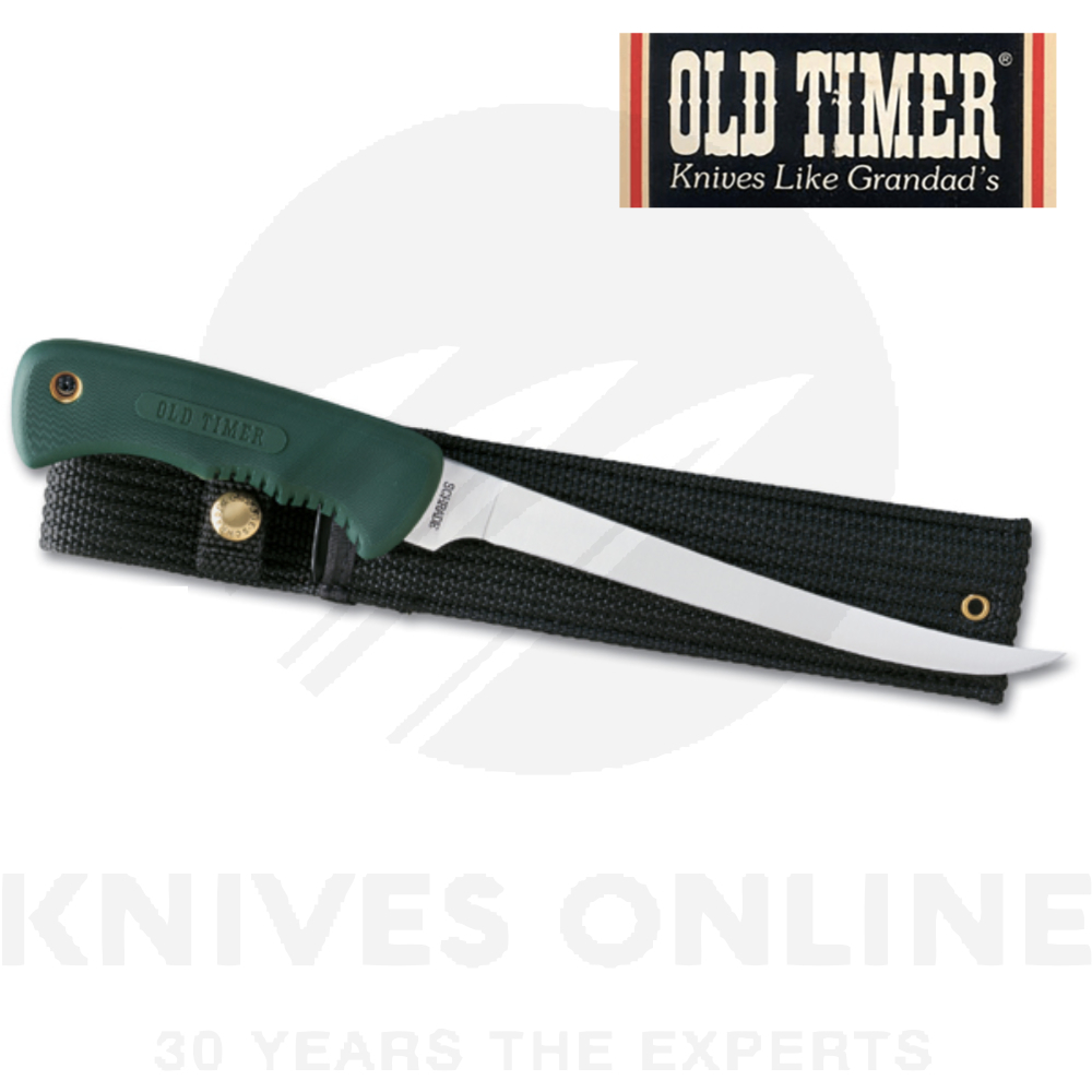 Vintage Schrade Old Timer Fishing Hunting Fillet Knife 147OT USA With Case