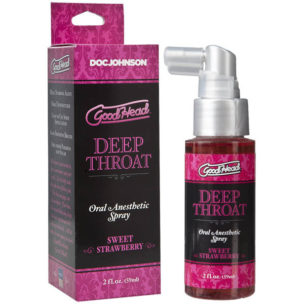 Good Head Deep Throat Spray Oral Sex Sweet Strawberry 59ml 782421008680 Ebay