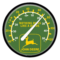 John Deere Nothing Runs Like a Deere 32cm Wall Thermometer