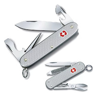 Victorinox Swiss Army Pioneer X & Classic Silver Alox Knife Combo