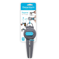 Dreamfarm Dopener Grey Can Opener - Grey Black