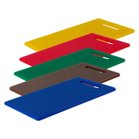 Chef Inox Colour Coded Polyethylene Cutting Boards 230x380x12mm | 5pc