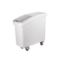 Caterax Ingredient Bin 81 Litre on Castors White - 743 × 333 × 711mm 