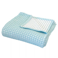 Bambury Dora Throw 130 x 180cm | Aqua