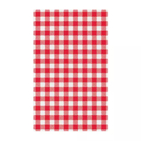 Moda 310 × 190mm Gingham Red Greaseproof Paper | Pack of 200