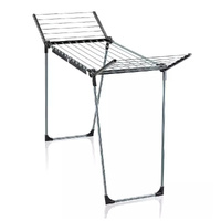 Leifheit Pegasus 150 Solid Slim Laundry Drying Rack 15M | Black Diamond