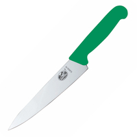 Victorinox Cook's Chef Carving 19cm Knife | Green Fibrox 