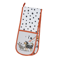 Ulster Weavers Double Oven Glove Dog Days | 88 x 18cm