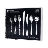 Stanley Rogers Albany 42 Piece Stainless Steel Cutlery Set 42pc