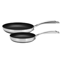 Scanpan CS+ Stainless Steel Starter Frypan 2 Piece Set 20cm & 26cm - 2pc