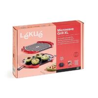 Lekue Microwave Oven Grill XL Griddle Meat Toastie