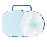 GoBe 2-in-1 Lunchbox With Original Snack Spinner | Blue 