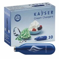 Kayser Cream Charger Bulbs 10pc | Blue