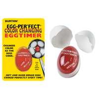 Burton Cooking Tools Egg-Perfect Colour Changing Egg Timer | Red