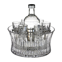 Waterford Crystal Lismore Diamond Vodka Set of 6 Shot Glasses