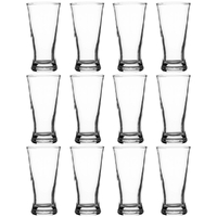 Crown Pilsner Beer Glasses 200ml | Set of 12