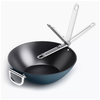 Joseph Joseph Space Folding Handle Non-stick 32cm Wok | Suits Induction