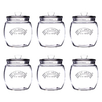 Kilner Universal Storage Jar 850ml Set of 6