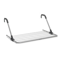 Brabantia Hanging Drying Rack Airer 4.5M | Grey Foldable Clothes Laundry