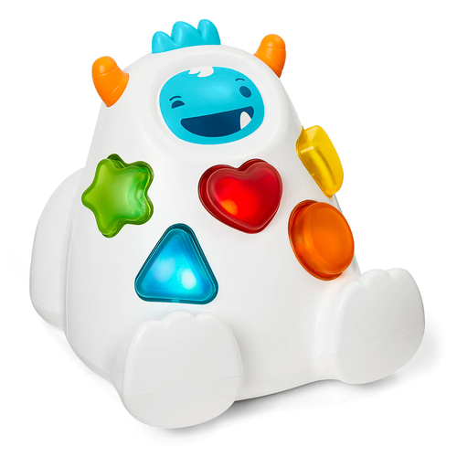 Skip Hop Explore & More Sort & Spin Yeti | Shape Puzzle Toy