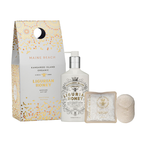 Maine Beach Ligurian Honey Bodycare Gift Set Limited Edition 24