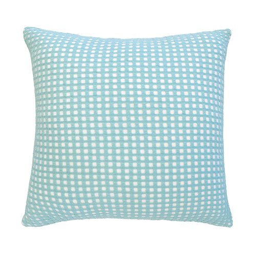 Bambury Dora Square Cushion Aqua 50 x 50cm