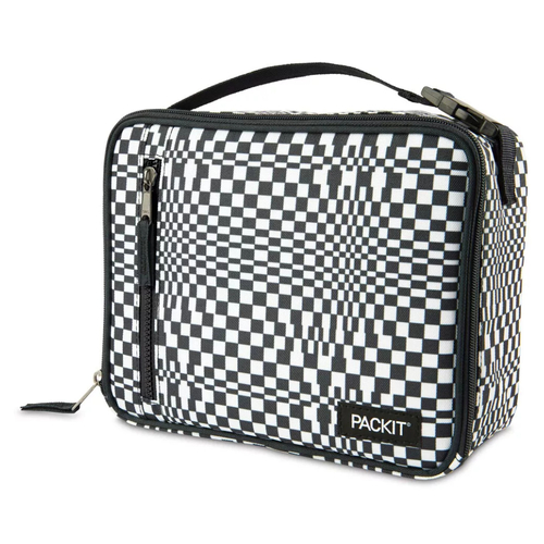 PackIt Classic Cooler  Lunch Box Bag Freeze and Go - Checked Out