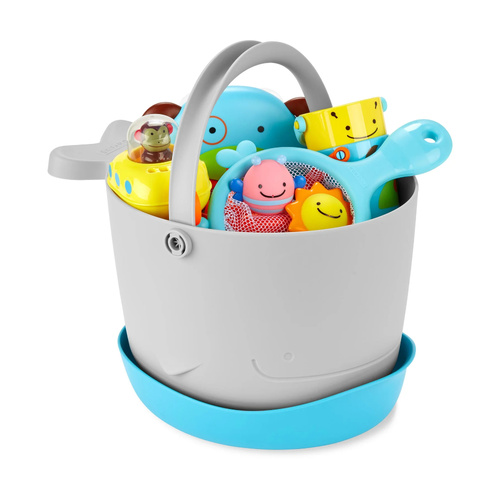 Skip Hop Moby Stowaway Bath Toy Bucket