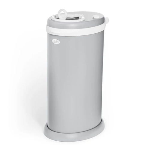 Ubbi Nappy Bin Diaper Pail - Matte Grey