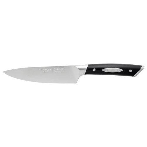 SCANPAN CLASSIC CHEF'S  6" / 15CM KNIFE BLACK