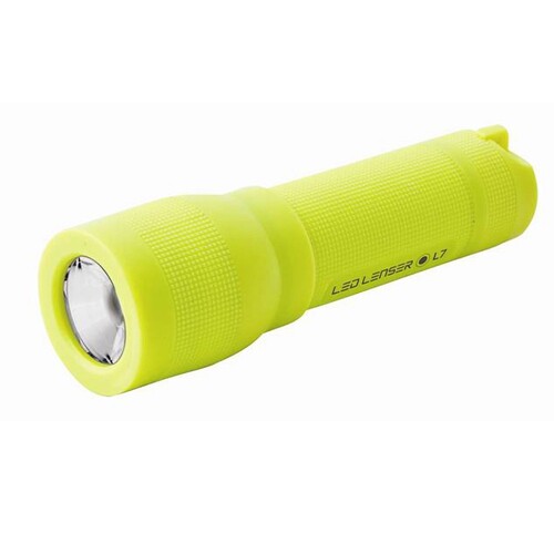 Led Lenser L7 High Visibility Yellow Torch Flashlight - 115 Lumens