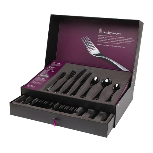 Stanley Rogers 56 Piece Chelsea Onyx Cutlery Set | 56pc