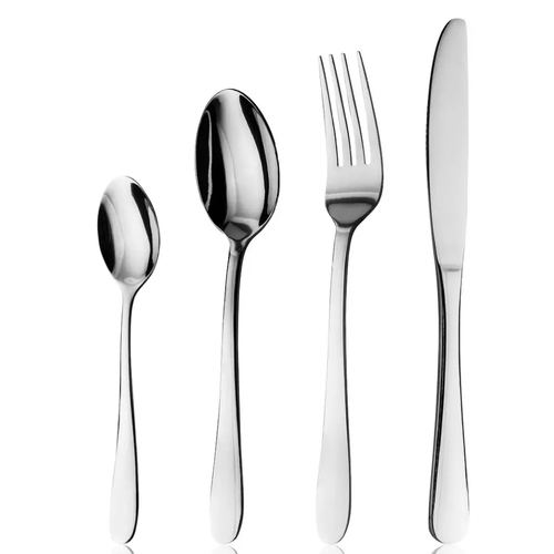 Trenton Sydney 48 Piece Cutlery Dining Set Stainless Steel 48pc | Knife Fork Spoon Cafe