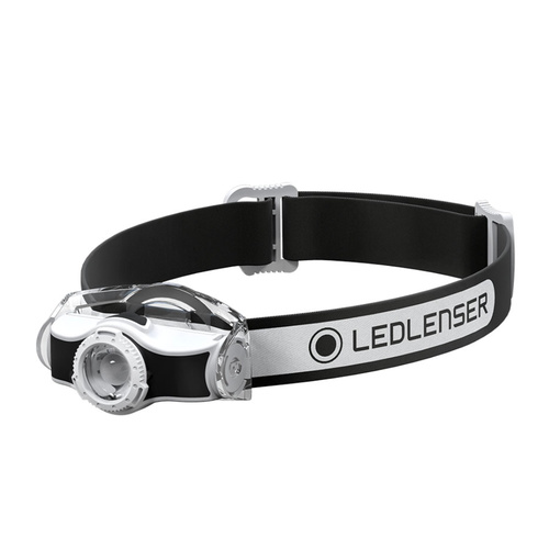 NEW LED LENSER MH3 HEADLAMP 200 LUMENS HEAD TORCH BLACK 