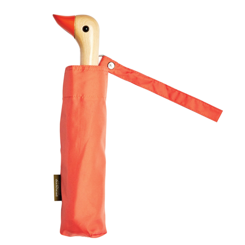 Original Duckhead Duck Umbrella Compact | Peach | 5 x 7 x 35cm