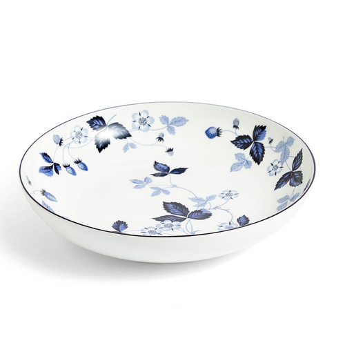 Wedgwood Wild Strawberry Inky Blue Pasta Bowl 24cm