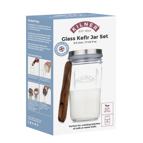 Kilner Kefir Glass Set | 500ml