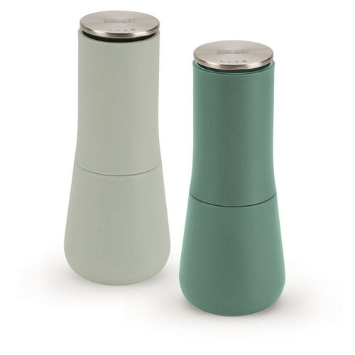 Joseph Joseph Milltop Salt & Pepper Set Editions Sage