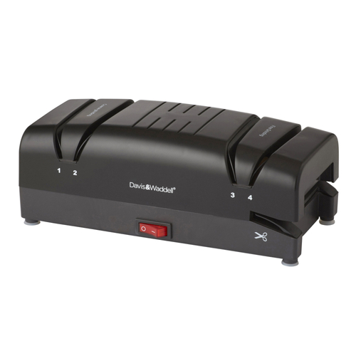 Davis & Waddell Black Electric Knife Sharpener