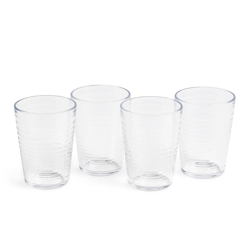 Royal Doulton Gordon Ramsay Maze Highball 470ml Glasses Clear | Set of 4